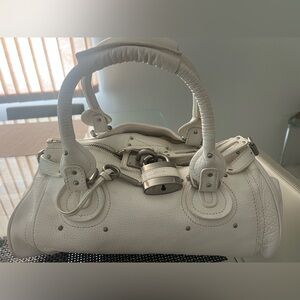 Chloe Paddington Silver Accents-Authentic and very good condition!